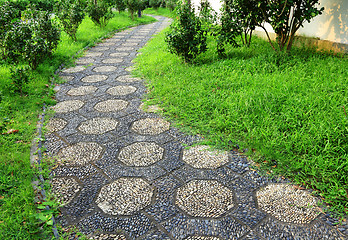 Image showing path in park