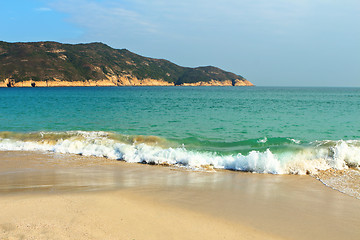 Image showing beach in Hong Kong