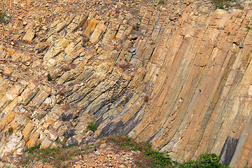 Image showing Hong Kong Geo Park , hexagonal column