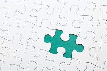 Image showing missing Jigsaw puzzle 