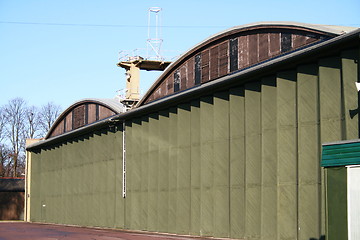 Image showing Aircraft Hanger