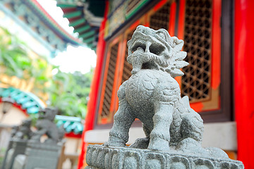 Image showing Imperial Lion Statue 