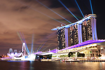 Image showing Singapore city skyline