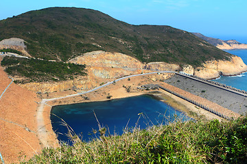 Image showing Hong Kong Geo Park , High Island Reservoir