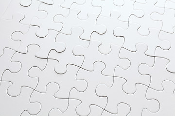 Image showing White puzzle