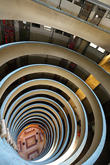 Image showing Hong Kong public housing apartment block 