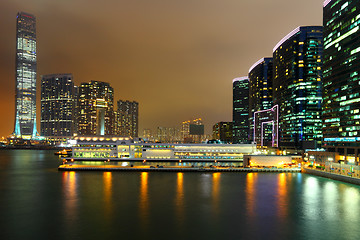 Image showing kowloon at night 