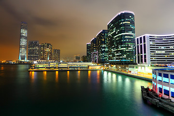 Image showing kowloon at night