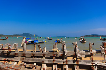 Image showing Boat in Phuket Thailand