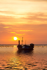 Image showing Beautiful sunrise in Rawai Phuket