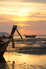 Image showing Beautiful sunrise in Rawai Phuket