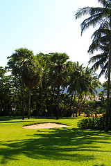 Image showing golf course in Phuket 