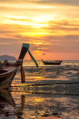 Image showing Beautiful sunrise in Rawai Phuket