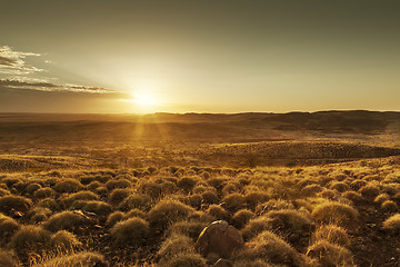 Image showing Australia sunset