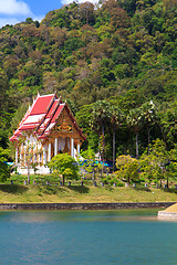 Image showing budhist temple in Phuket 