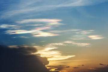 Image showing multi color cloud