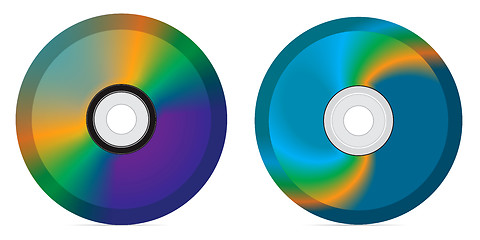 Image showing Vector blank cd box