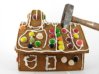 Image showing Gingerbread house