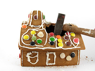 Image showing Gingerbread house