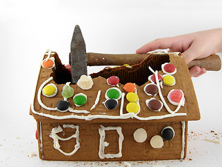 Image showing Gingerbread house