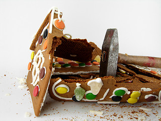 Image showing Gingerbread house