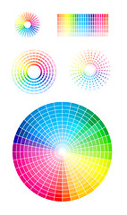 Image showing Color wheel