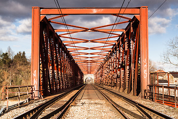 Image showing The iron bridge