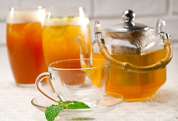 Image showing fresh selection of tea 