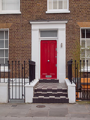 Image showing British door