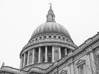 Image showing St Paul Cathedral London