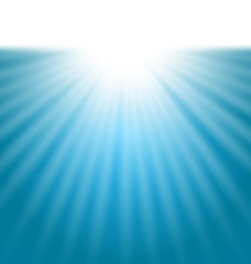 Image showing Abstract background with sunbeam