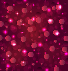 Image showing Abstract background with bokeh effect