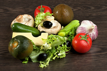 Image showing Vegetarian Still Life