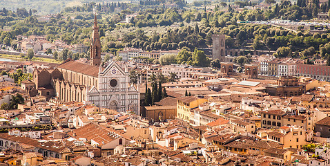 Image showing Florence panoramic view