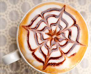 Image showing cappuccino cup
