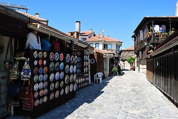 Image showing Street in Old Nessebar, Bulgaria