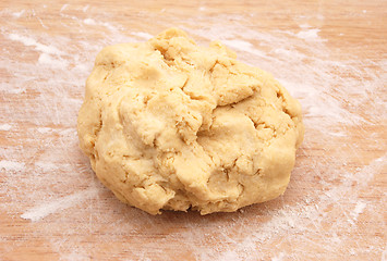 Image showing Fresh ball of pastry ready to be rolled out