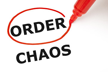 Image showing Order or Chaos