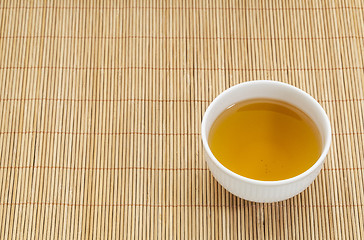 Image showing green tea cup