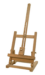 Image showing wooden easel