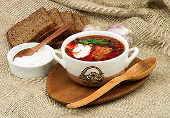 Image showing Borscht