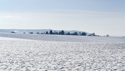 Image showing Hohenlohe at winter time