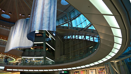 Image showing futuristic hall interior