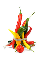 Image showing Bunch of Chili Peppers