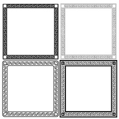 Image showing Vector decorative frames