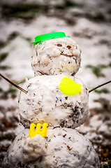 Image showing snow man