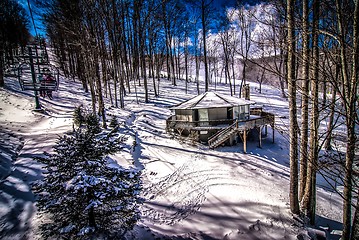 Image showing at the ski resort