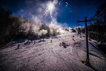 Image showing at the ski resort