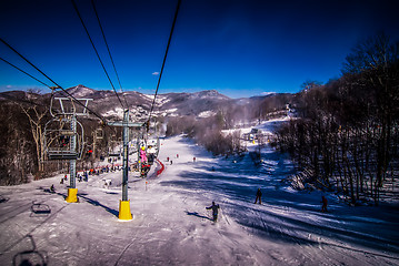 Image showing at the ski resort