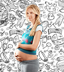 Image showing Pregnant Woman